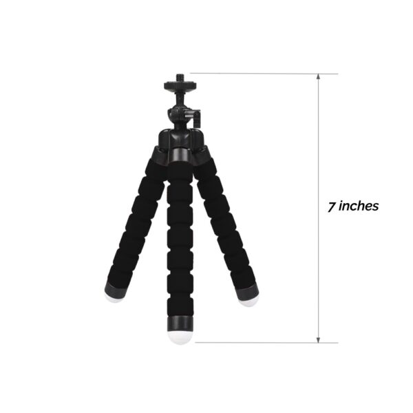 Flexible Small Octopus Mount Mini Tripod Bluetooth Remote Stand Holder I Phone - Image 7