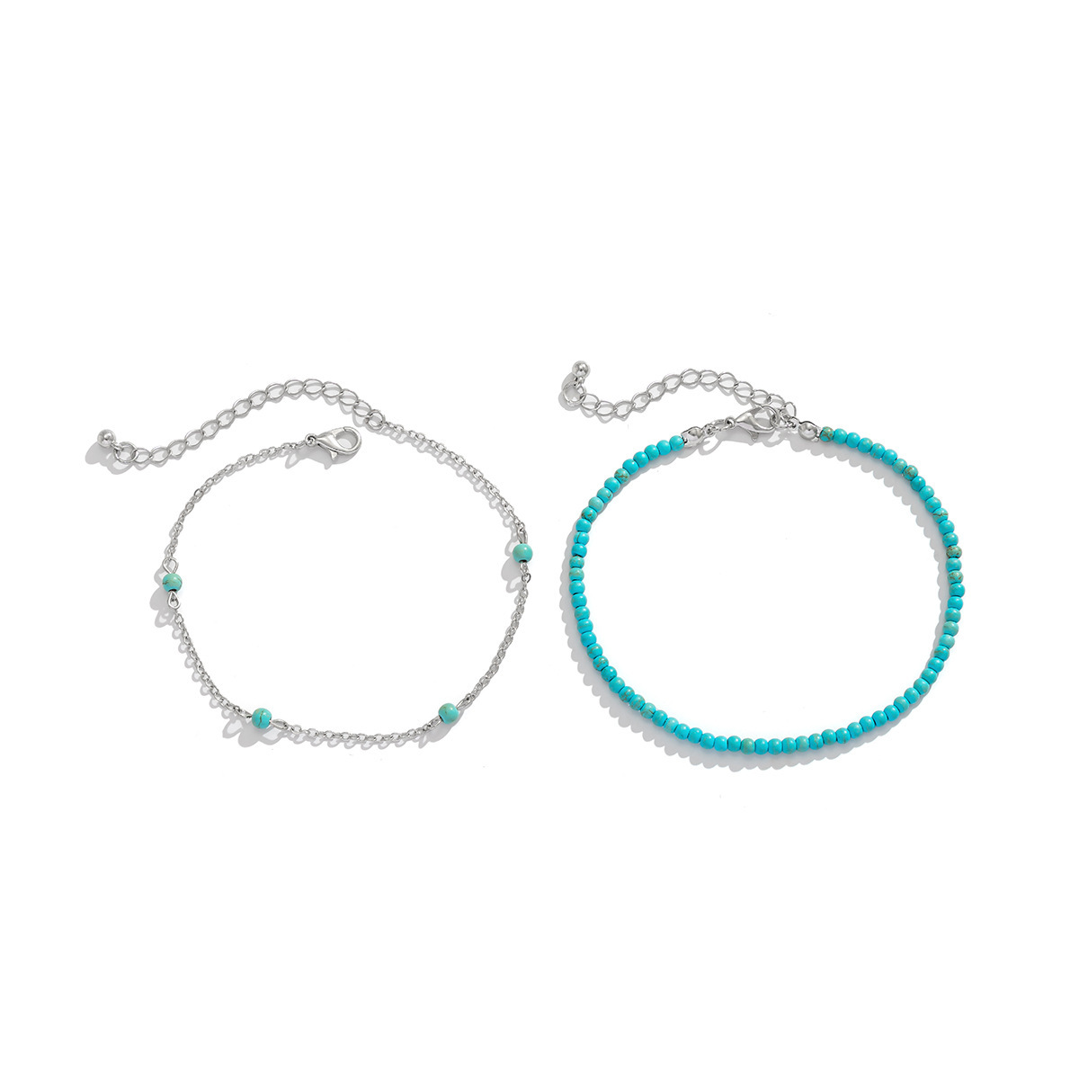 Bohemian Multi-layer Beaded Foot Ornaments Anklet - Image 3